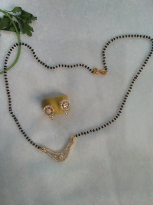 Diamond Pendant  Mangalsutr