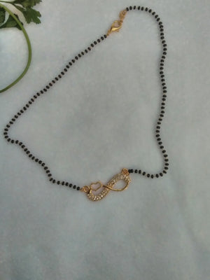 Diamond Pendant Mangalsutr