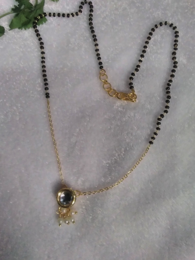 Kundan pendant Mangalsutr